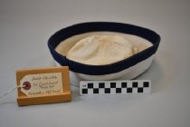 One of two US Coast Guard dress hats found in Roy Willis grandmothers house